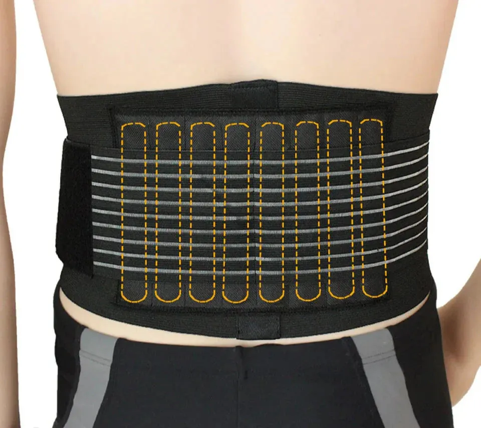 Adjustable Lumbar Support Brace For Fitness & Weightlifting Back Pain Relief