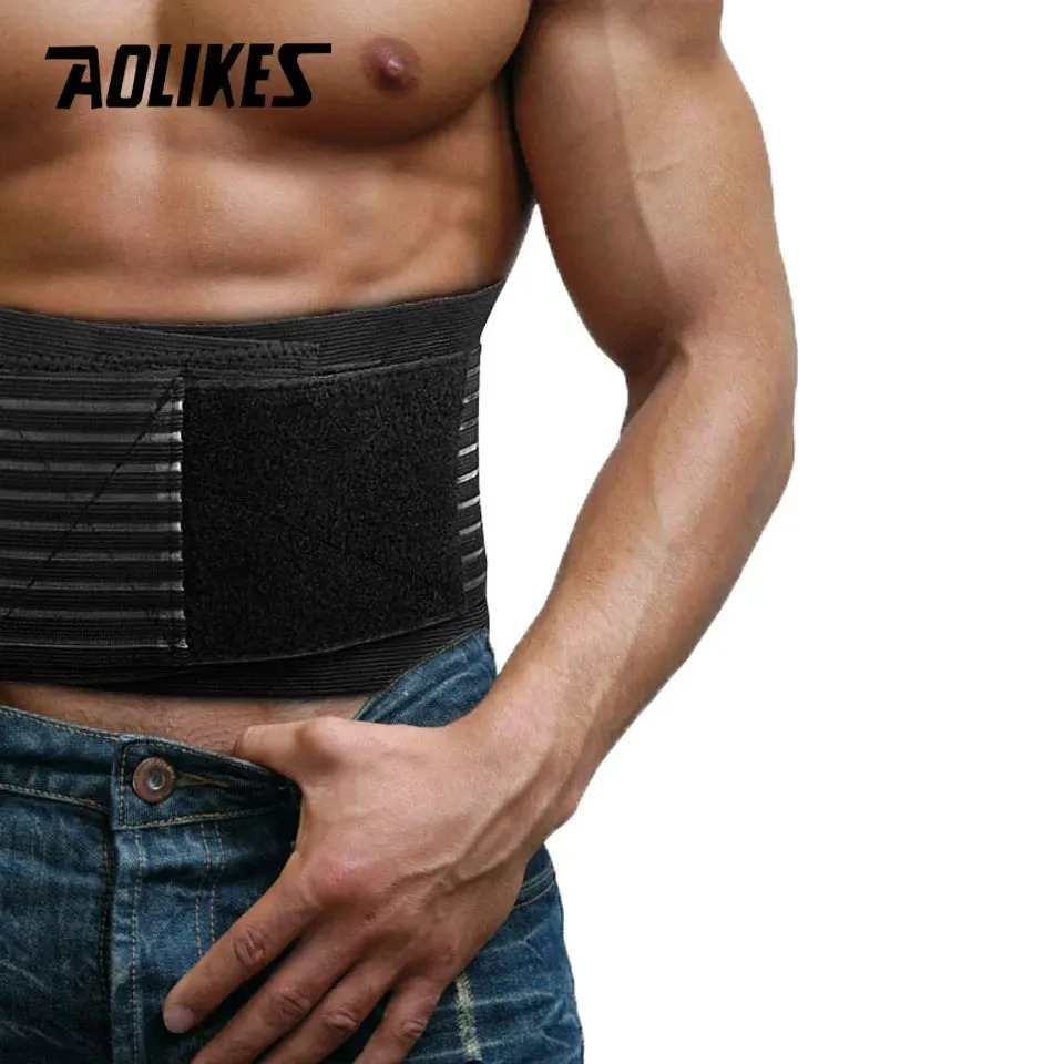 Adjustable Lumbar Support Brace For Fitness & Weightlifting Back Pain Relief