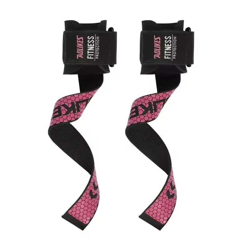 Adjustable Non Slip Wrist Straps For Weightlifting Strength Training Support