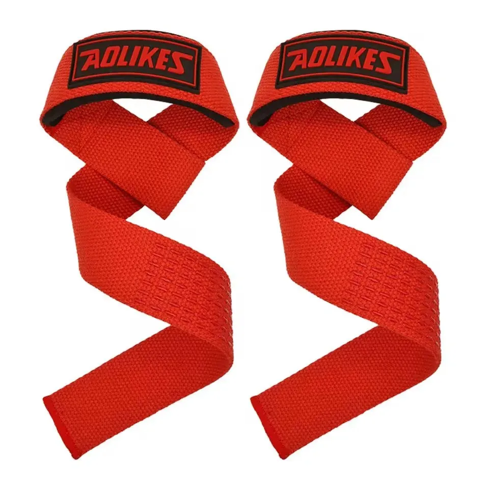 Adjustable Non Slip Wrist Straps For Weightlifting Strength Training Support