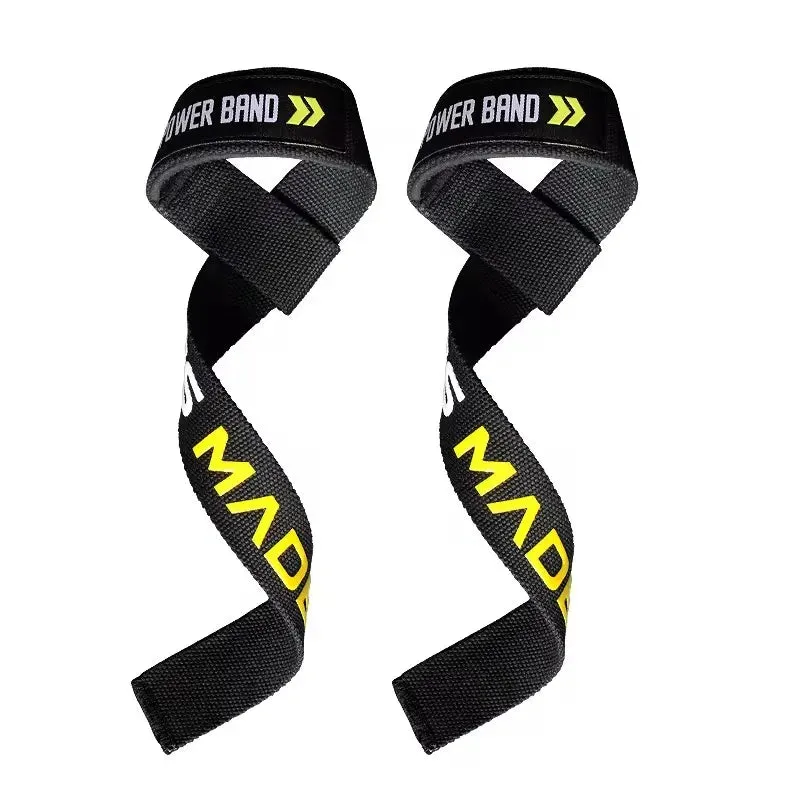 Adjustable Non Slip Wrist Straps For Weightlifting Strength Training Support