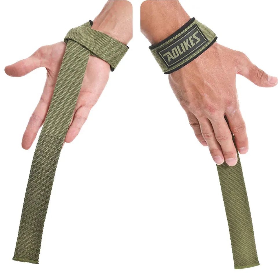 Adjustable Non Slip Wrist Straps For Weightlifting Strength Training Support