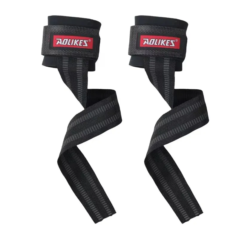 Adjustable Non Slip Wrist Straps For Weightlifting Strength Training Support