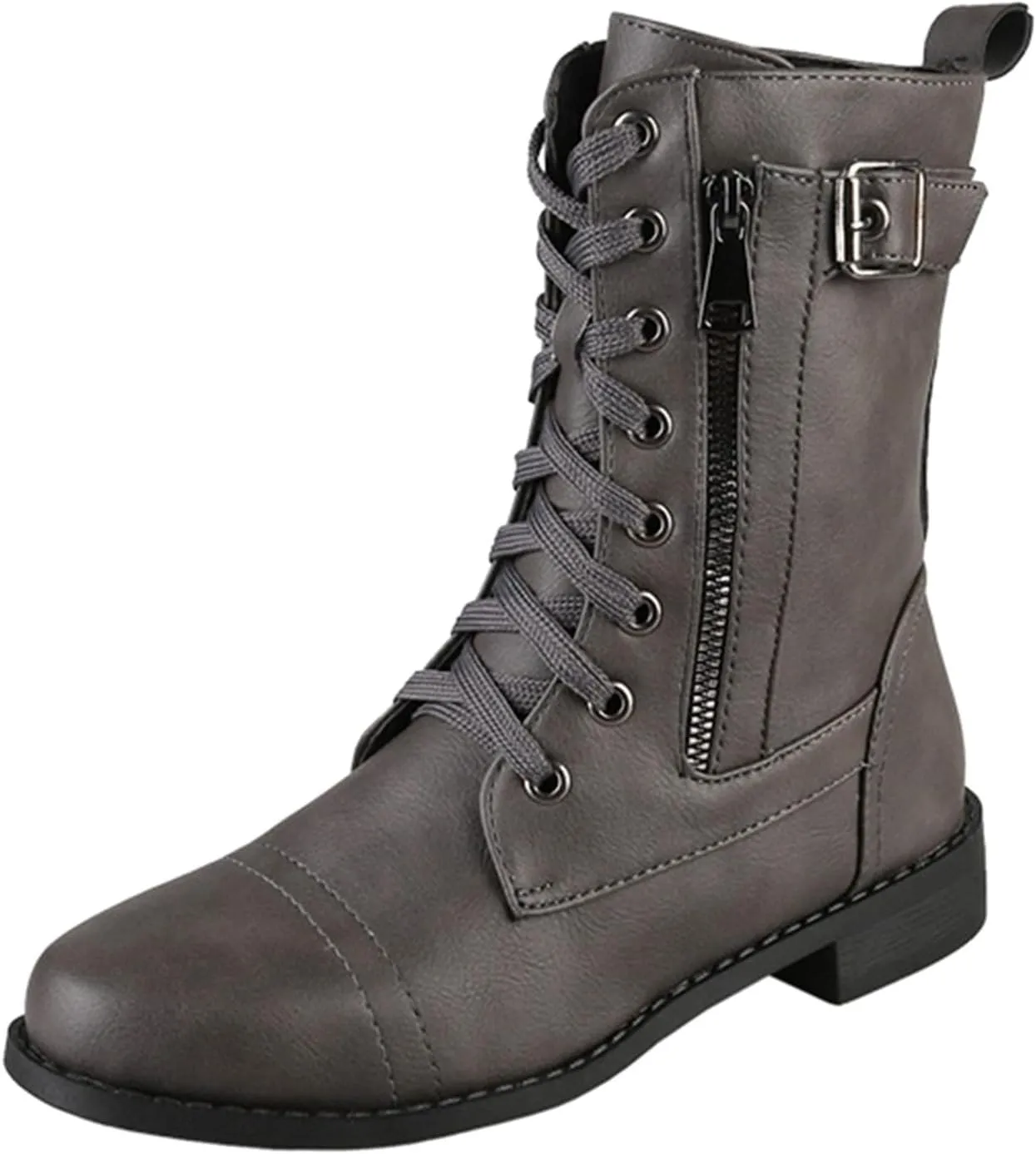 Boots for Women Ankle Women's Booties Wide Width Short Boots for Women Low Heel Bootie Heels for Women Closed Toe Indoor and Outdoor Lug Sole Low Heel Chelsea Fashion