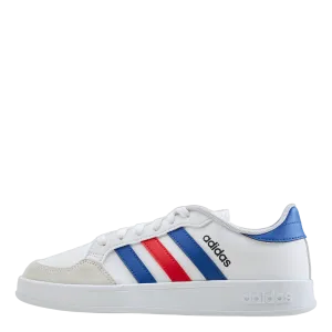 Breaknet Court Lifestyle Shoes Cloud White / Royal Blue / Vivid Red