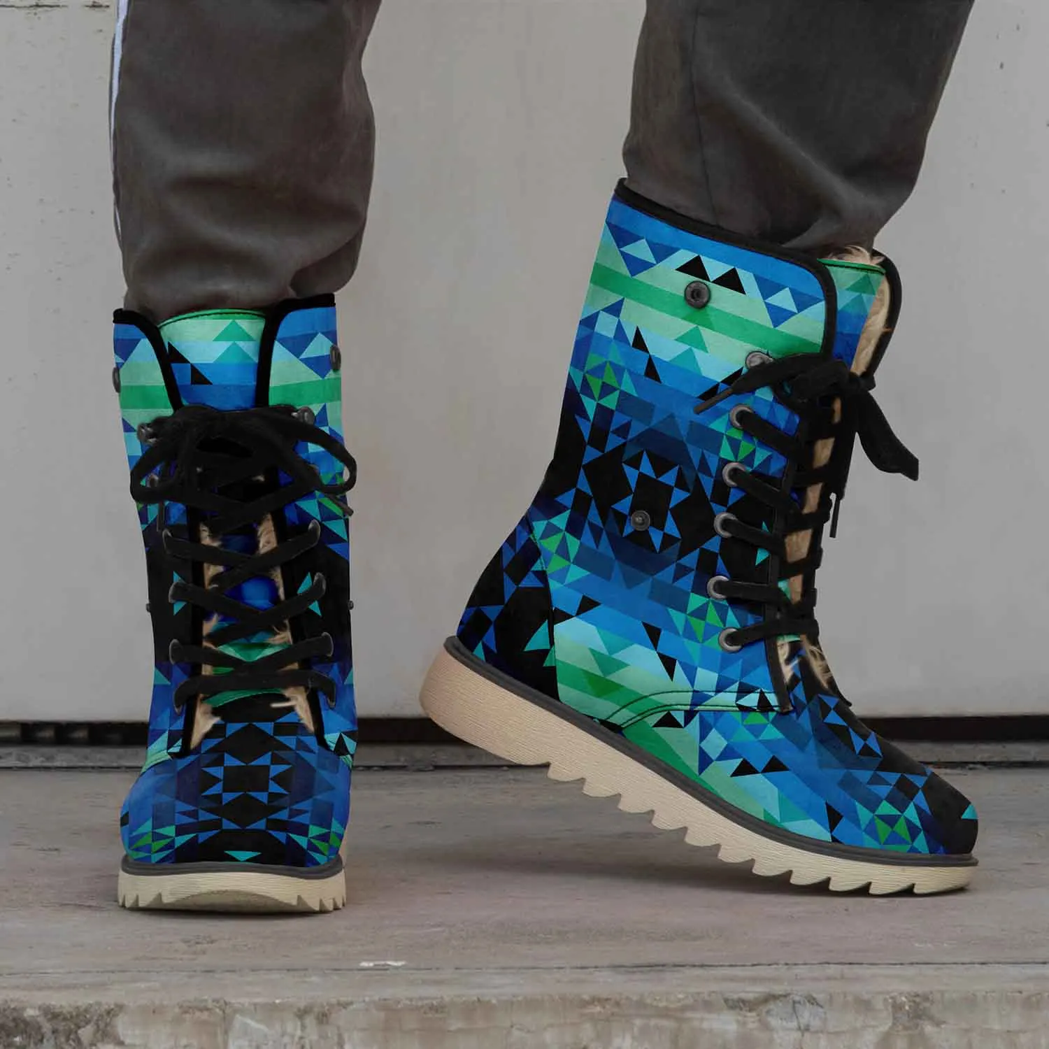 Green Star Polar Winter Boots