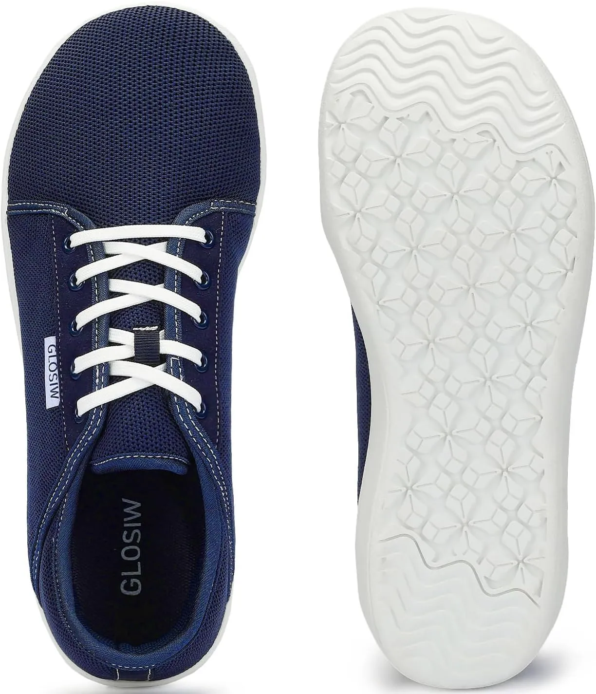 Men's Minimalist Barefoot Shoes Wide Toe Box Casual Walking Shoes Zero Drop Sole Gym Workout Shoes
