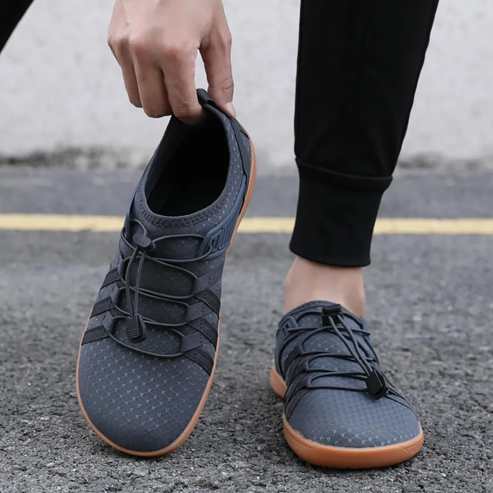 Minimalist Mens Barefoot Shoes Women Wide Toe Box Trail Runner Zero Drop Sole Fashion Sneaker