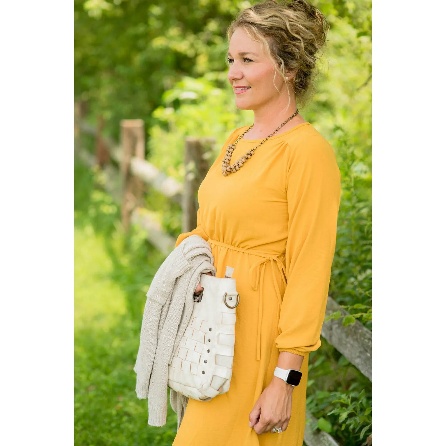 Side Tie Dress