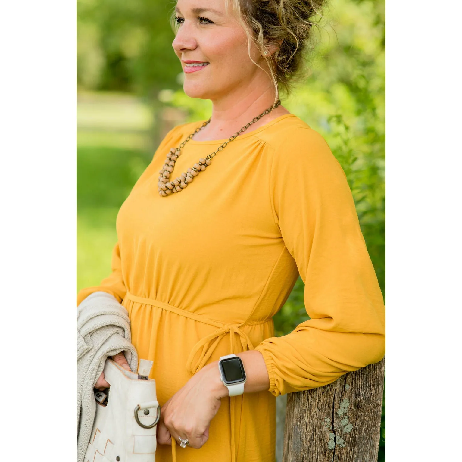 Side Tie Dress