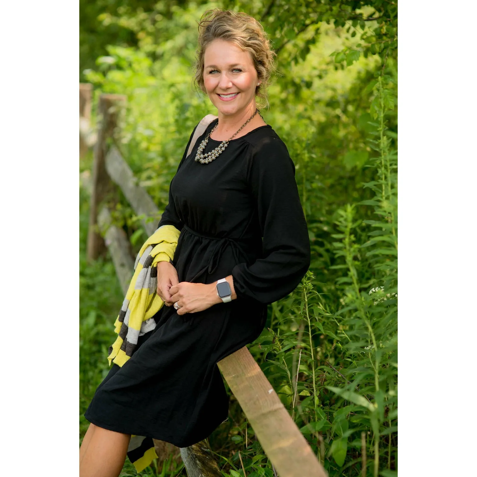 Side Tie Dress