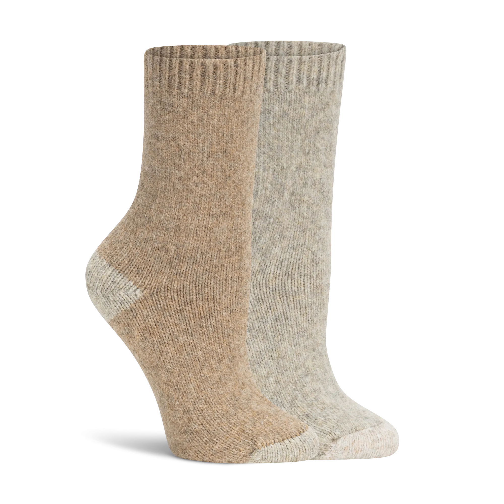 Sweater Knit Crew Socks - 2PK